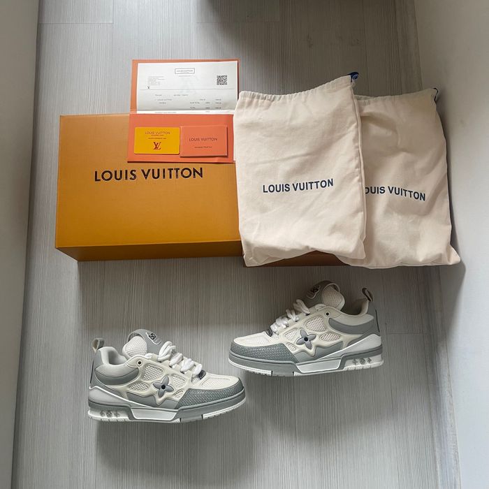 Louis Vuitton Skates Gri Mărimea 43