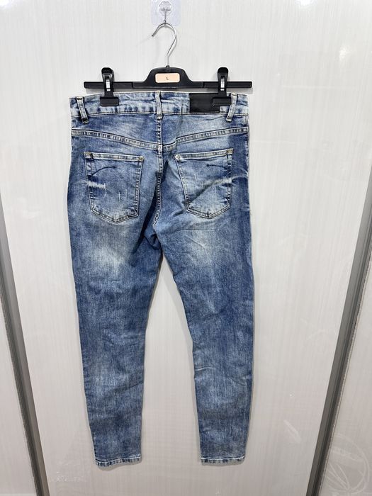 Blugi bărbați slim fit albaștri, mărime S / W30