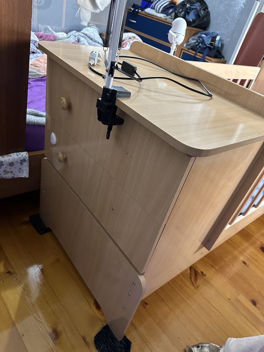 Кровать детская+матрас+бортики отдам в подарок