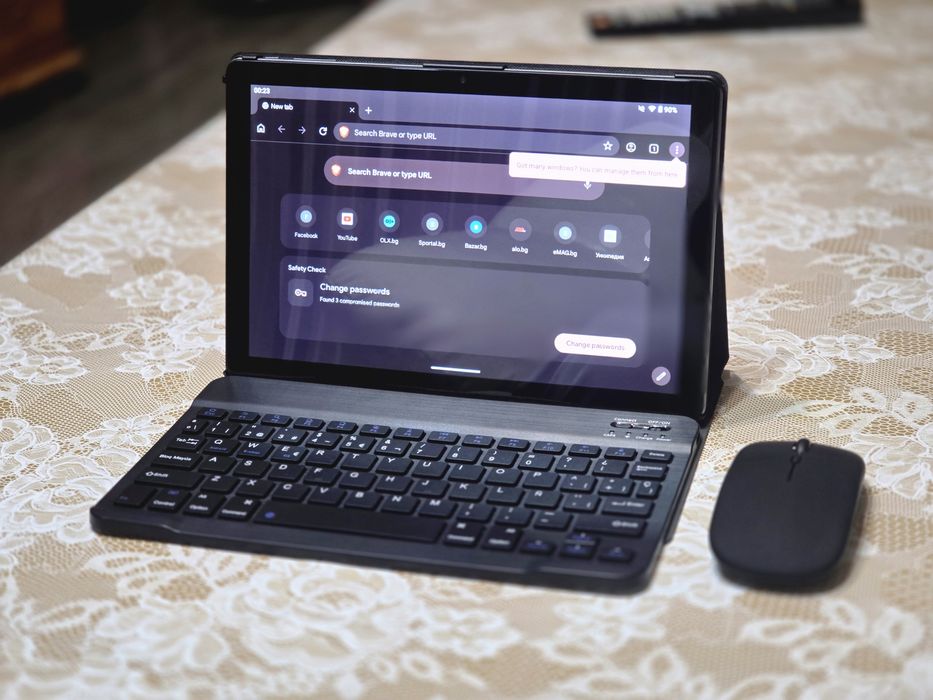 КАТО НОВ - Таблет : Crelander 10.1" 128 / 8gb