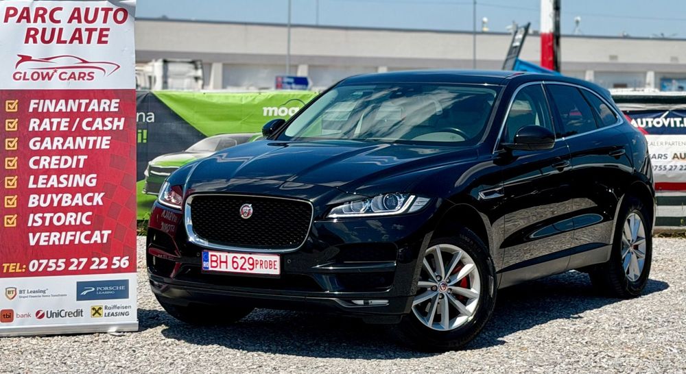 Jaguar F-Pace GARANTIE 1 an!4x4 interior crem automat posibil CreditRate zero avans