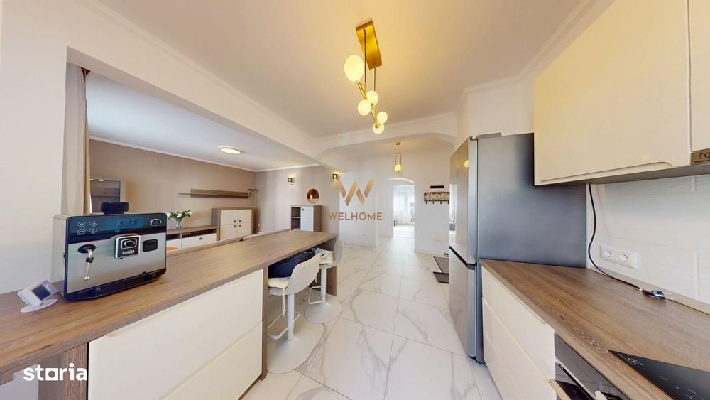 Apartament 3 camere - renovat, 2 balcoane, pivnita - Ultracentral