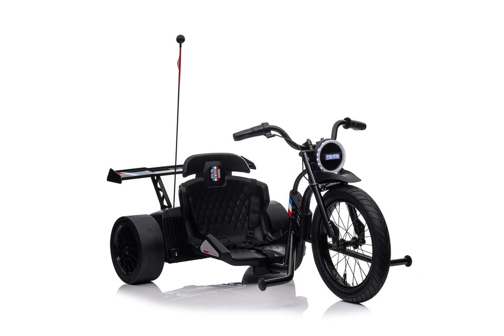 Motocicleta electrica, Kinderauto Drift-Trike, 500W, 24V 10Ah Black