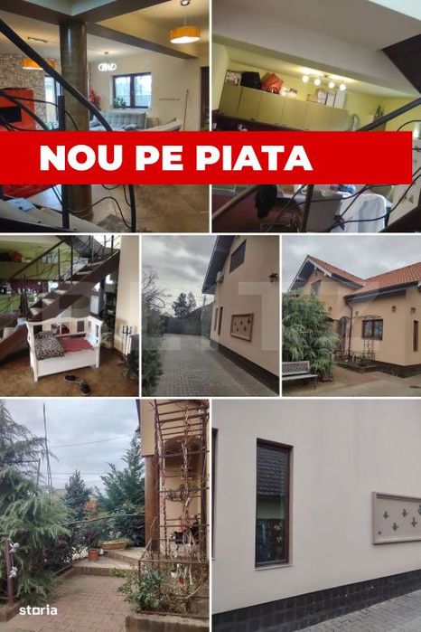 Casa individuala de vanzare Utvin 720mp teren hala de depozitare si 2
