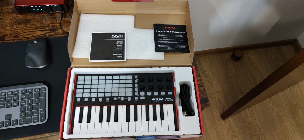 Controller midi Akai APC Key 25 Mk2 for Ableton Live