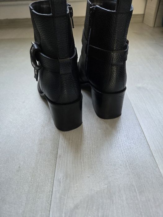 4,99 lei transport azi! Botine GEOX piele naturală, mărimea 38, ca noi!