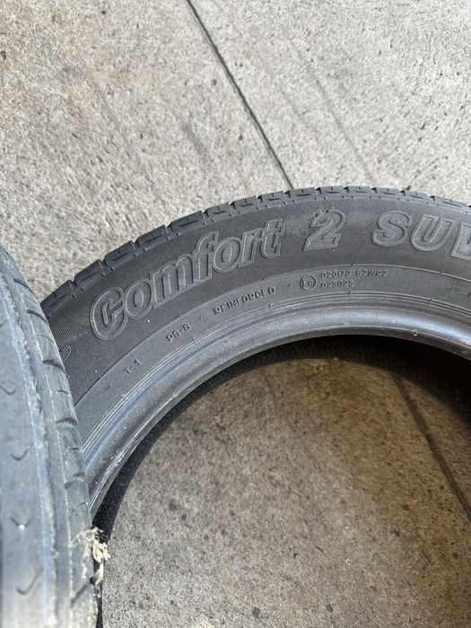 Продавам летни гуми на два сезона изминато 4000 км с тях