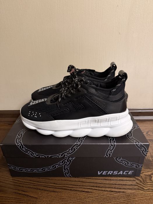 Sneakers Versace Chain Reaction 2 Chainz Black
