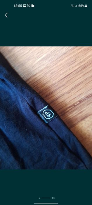 PHILIPP PLEIN- OF WHITE мъжки тениски L размер.