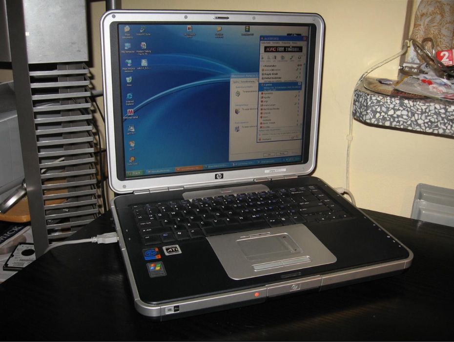 HP Compaq 15.4″ рабочий + сумка + мышь + зарядка