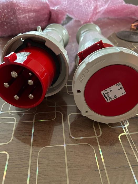 Prize și ștechere trifazice 63A