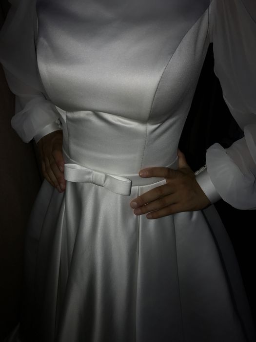 Келин кўйлак (свадебное платье,фата кўйлак)