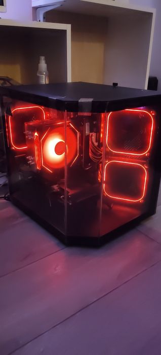 Pc high gaming nou  full amd ryzen 5 5500 , amd rx6600, 16gb ram 3200, ssd 512 gb