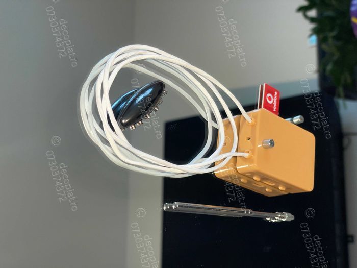 Sistem  casca de copiat - Cutia GSM microvibratii Casti MICROVIBRATII