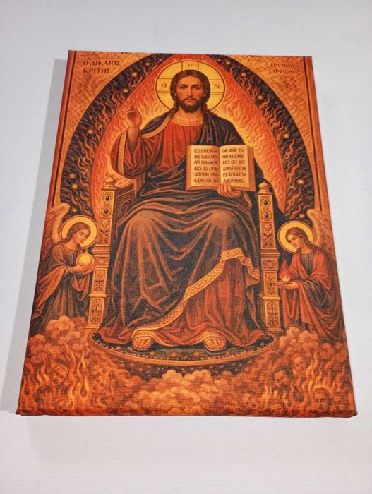 Icoane Ortodoxe Premium pe Canvas   Lumină și Sfințenie Căminului Tău!