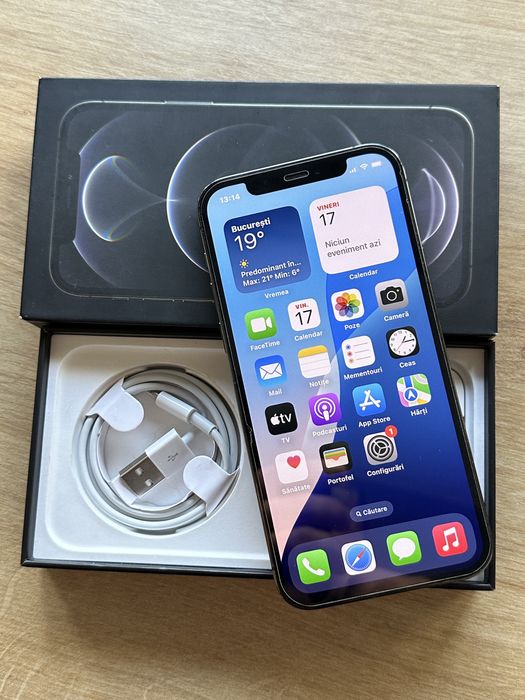 IPHONE 13  PRO-culoare Gri  128 GB-IMPECABIL-orice retea-Garantie
