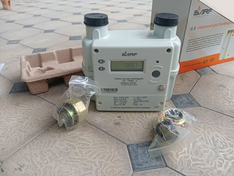 Газовый счётчики Sarf G6