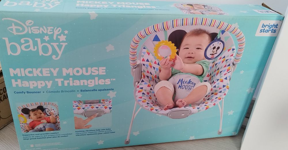Balansoar Disney Baby Mickey Mouse Bright Stars 0-18 kg