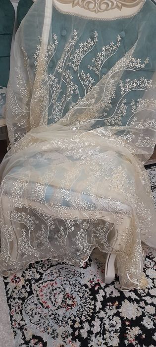 Продам тюли , ламбрикен , ткань для матрасика