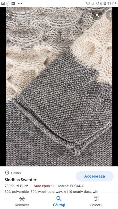 Pulover Escada nou