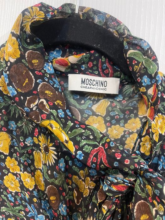 Риза Moschino Cheap and Chic НАМАЛЕНИЕ