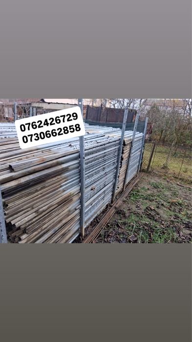 Vand spaleri din metal zincat/stalpi pentru gard si vie