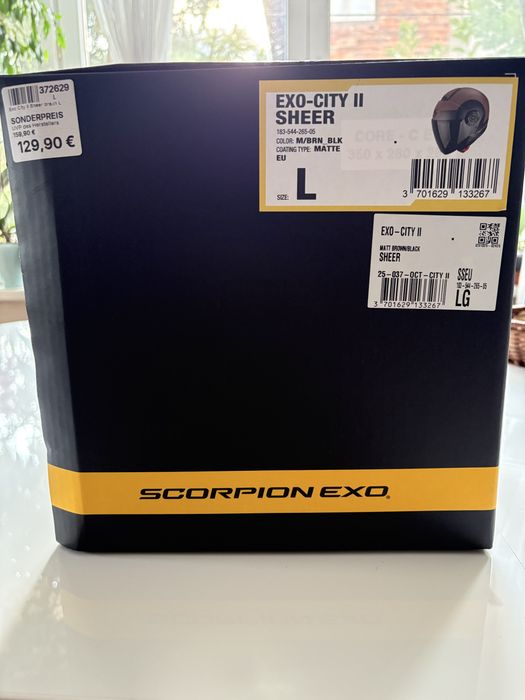 Отворена Jet каска, Scorpion Exo City, L размер
