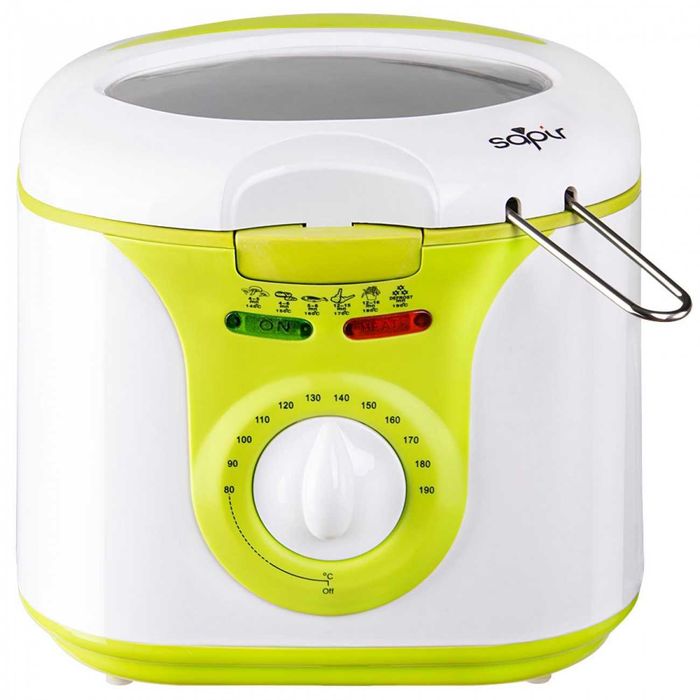 Чисто нов С ГАРАНЦИЯ Фритюрник SAPIR SP 1980 D, 2л , 1450W, Демонтиращ