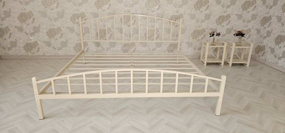 Металлические двуспальная кровать. Темир Калават. Model:   ISABELLA