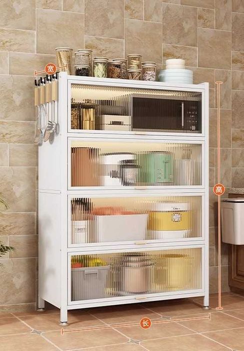 Kichik oshxona uchun metall polkalar | Компактные кухонные полки