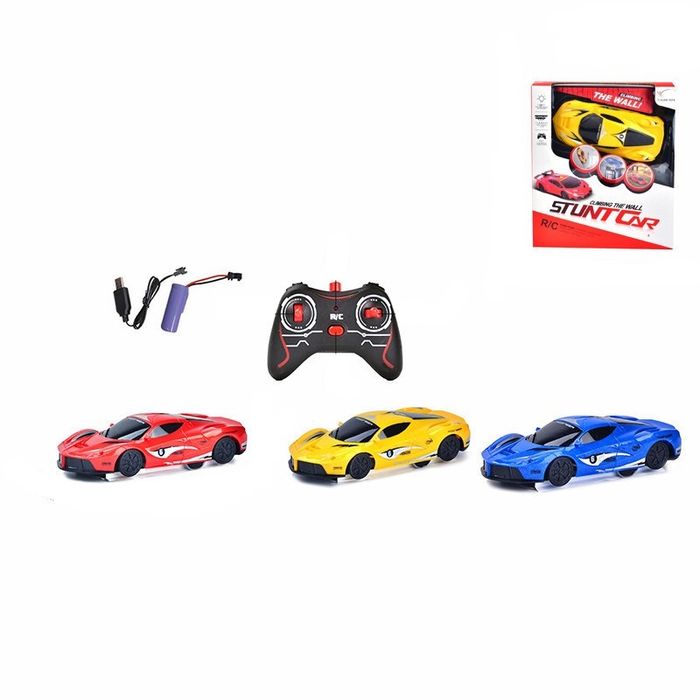 Радиоуправляема кола, движеща се по стени и тавани