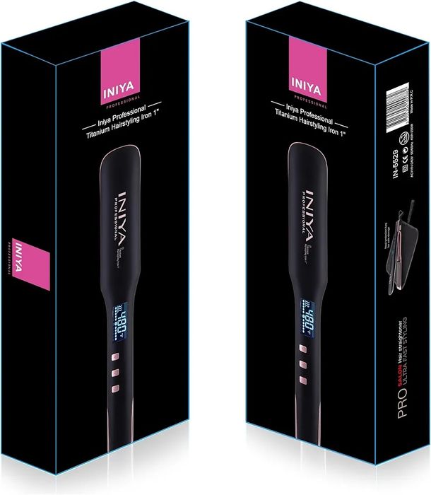 Професионална преса за коса Iniya Professional с титаниеви плочи 250°C