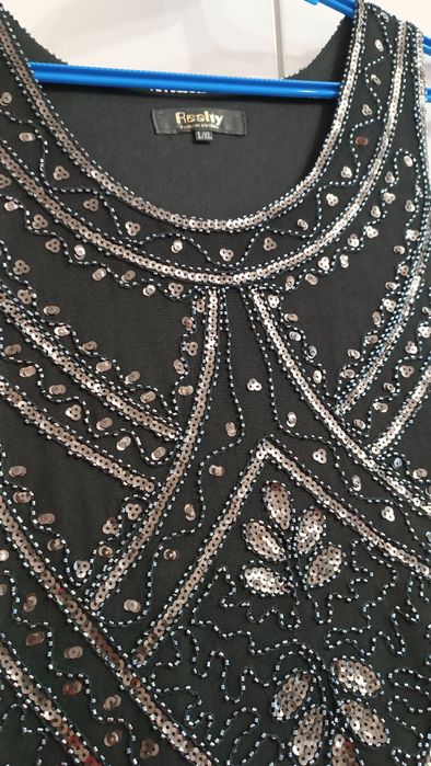 Парти рокля с пайети