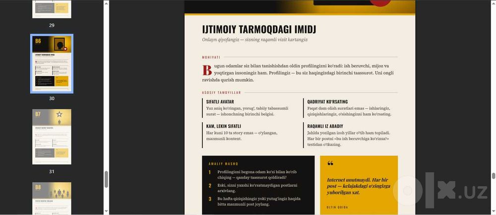 Qora Manipulyatsiya PDF kitobi | 2026 (yangi)