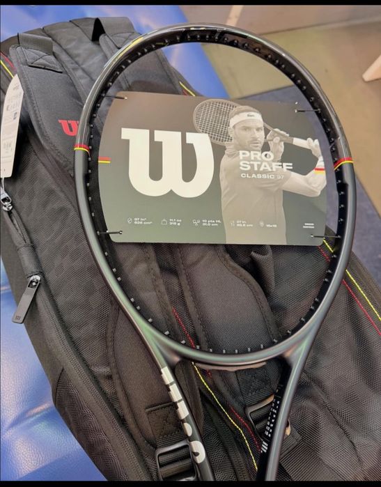 Сак за 6 тенис ракети Wilson и Тенис ракета Wilson Pro Staff 97 Classi
