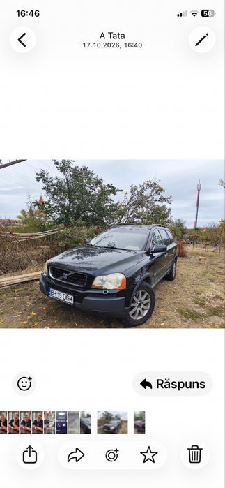 Vand Volvo Xc 90 ,2,5 benzina,anul de fabricatie 2003