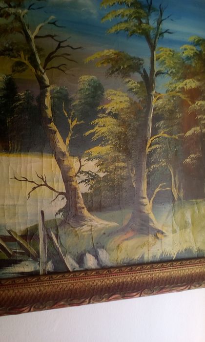 Pictura in ulei pe panza