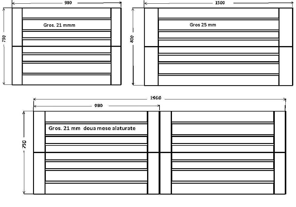 Seturi de mese+scaune pentru terase,gradini pentru 10, 8,6;4 persoane