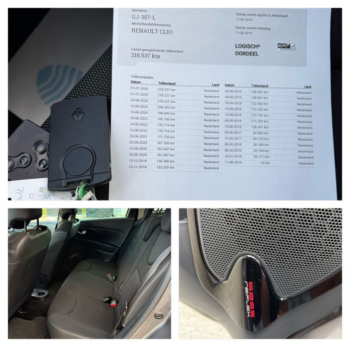 Renault Clio 4 Night&Day Line , fabr.2015 , 1.5 dci , 218.000 km , Led , Istoric Km + Carte Service !!