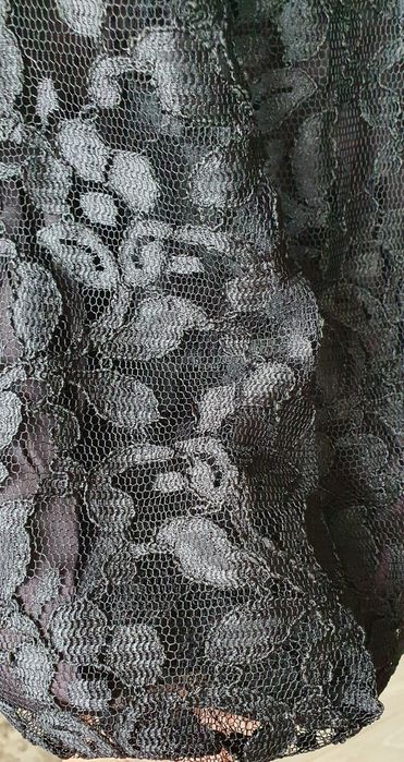 Платье гипюровое. S-M