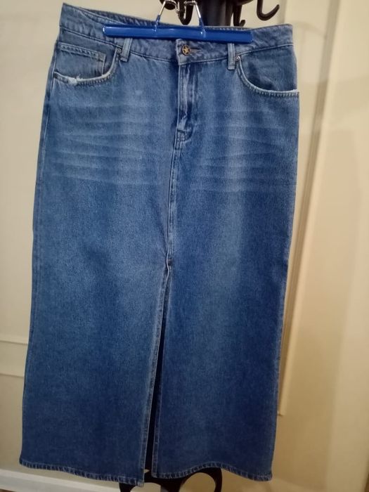Джинсовая юбка, Турция,48,50