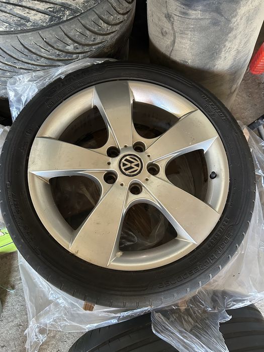 Jante cu anvelope 225/45/ r17 vw/audi/skoda/seat