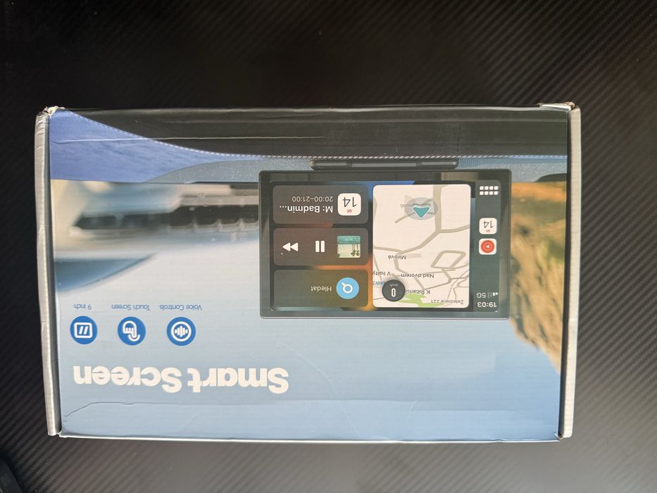 Smart Screen Auto 9" - Wireless Apple CarPlay / Android Auto - NOU
