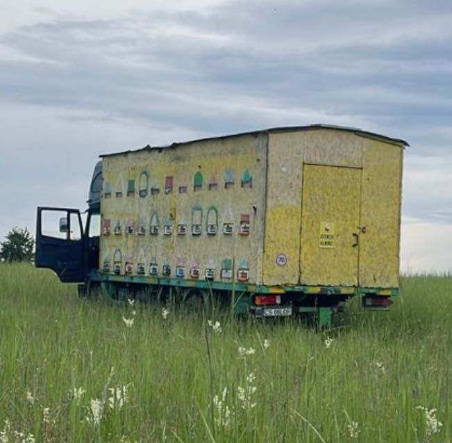 Vând camion apicol  Mercedes