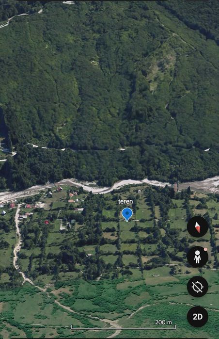 Teren intravilan 2.000 mp de vanzare in comuna Valea Doftanei, Sat Tesila - zona superba, case de vacanta.