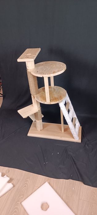 Sisal pisici, loc de joacă