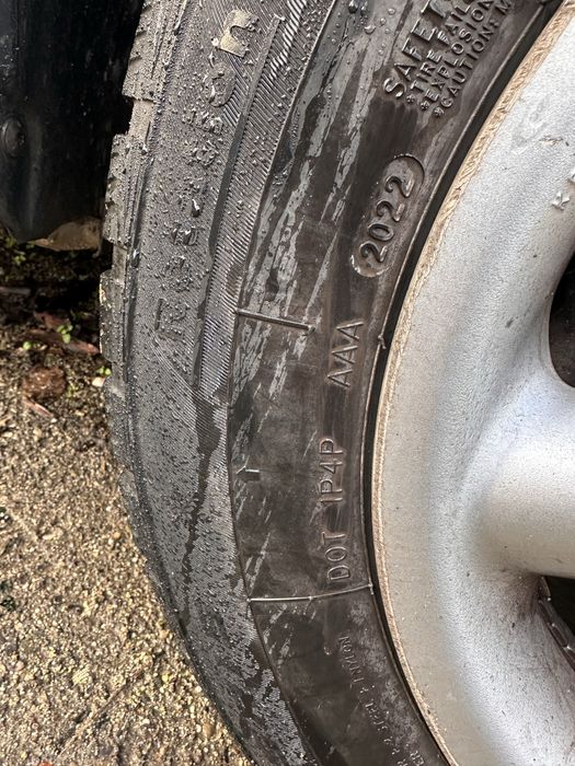 Джанти 15 5х112 с две зимни гуми