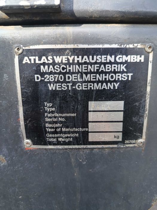 Минибагер ATLAS R 404