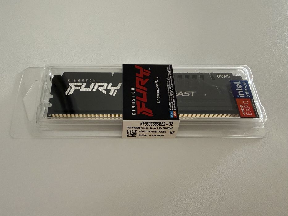 DDR5 Pc 1x32 GB KINGSTON Fury 6000