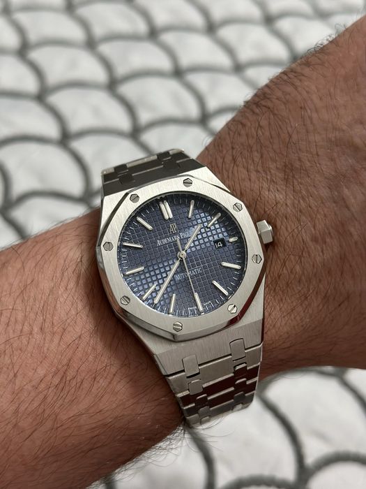 audemars piguet blue dial 41,mm